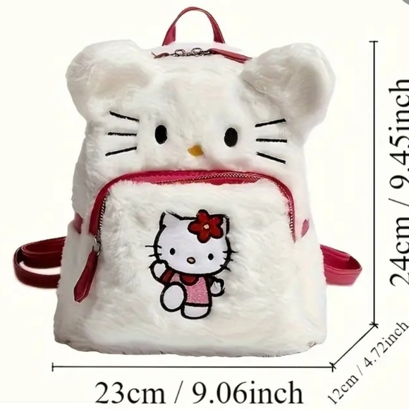 Hello Kitty plush backpack - Picture 4 of 4